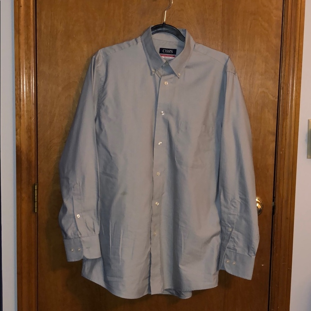 Grey button shirt